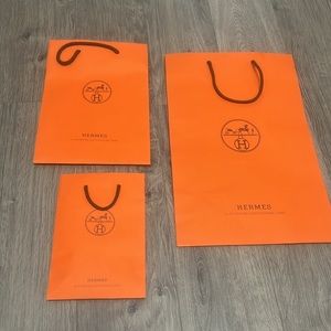 Hermes shopping bags